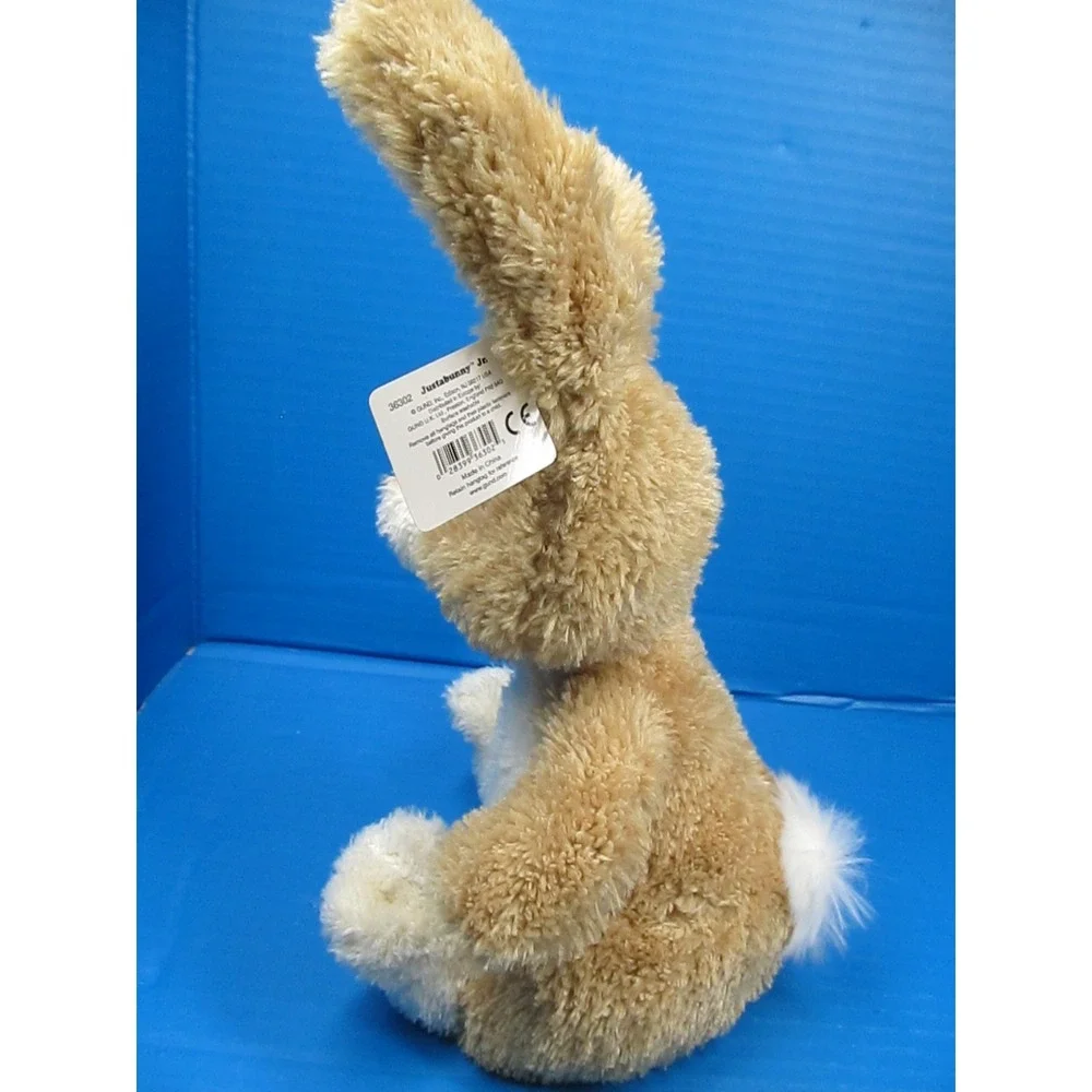 Gund Tan White Just A Bunny Jr 10